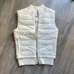 Liverpool Cream Quilted Vest